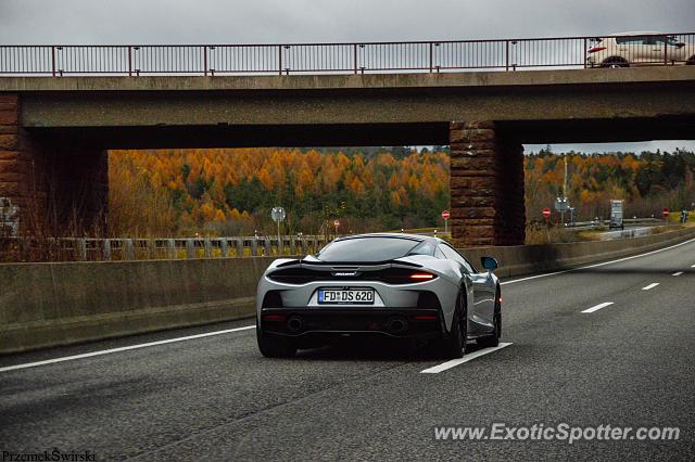 Mclaren GT spotted in Frankfurt, Germany