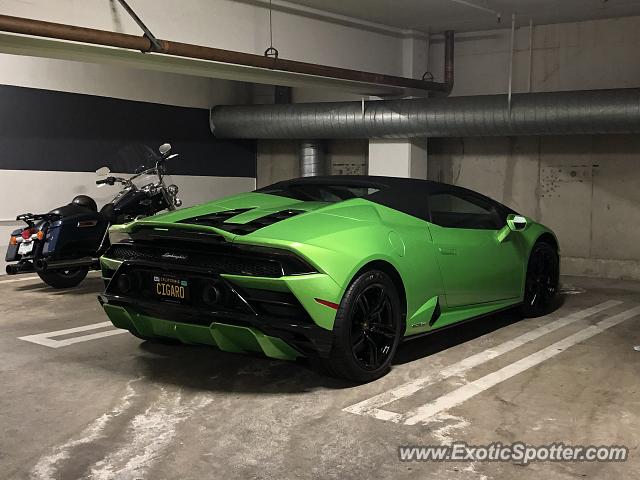 Lamborghini Huracan spotted in Encino, California