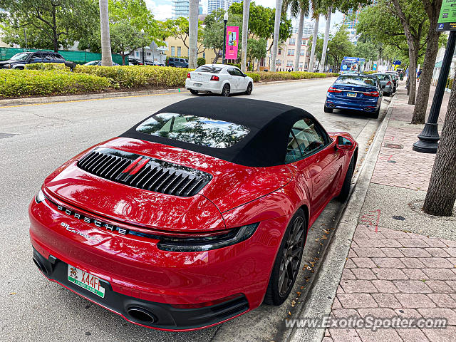 Porsche 911 spotted in Miami Beach, Florida