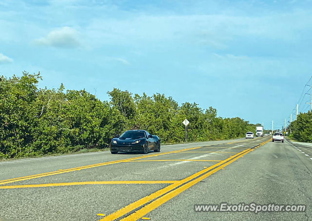 Lotus Evora spotted in Summerland Key, Florida