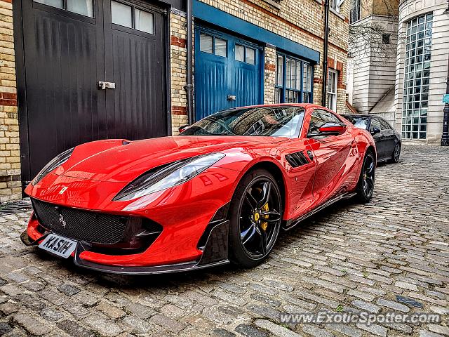 Ferrari 812 Superfast spotted in London, United Kingdom