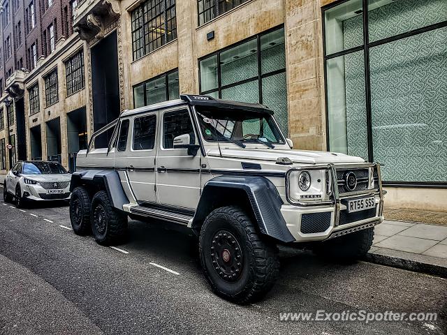 Mercedes 6x6 spotted in London, United Kingdom