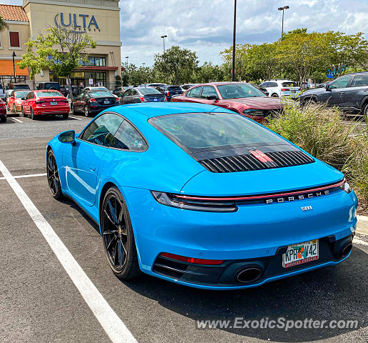 Porsche 911 spotted in Jacksonville, Florida