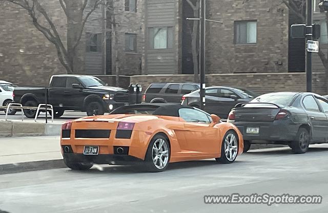 Lamborghini Gallardo spotted in Des Moines, Iowa