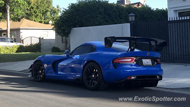 Dodge Viper spotted in Encino, California