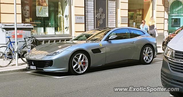 Ferrari GTC4Lusso spotted in Zurich, Switzerland