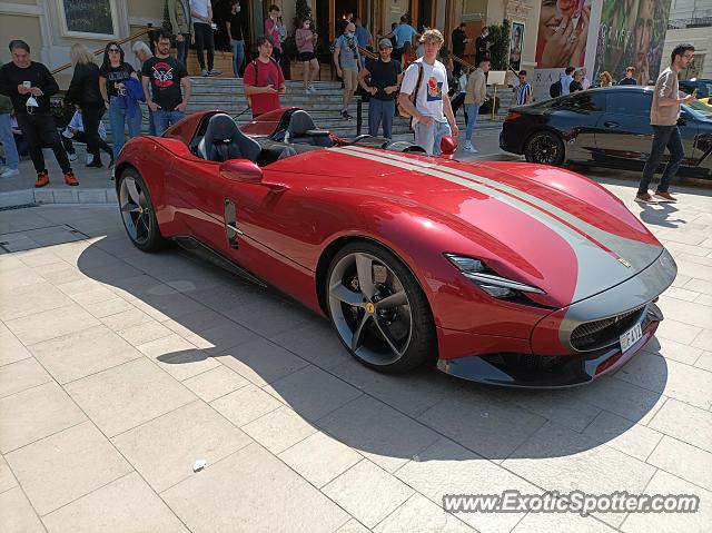 Ferrari Monza SP2 spotted in Monaco, Monaco