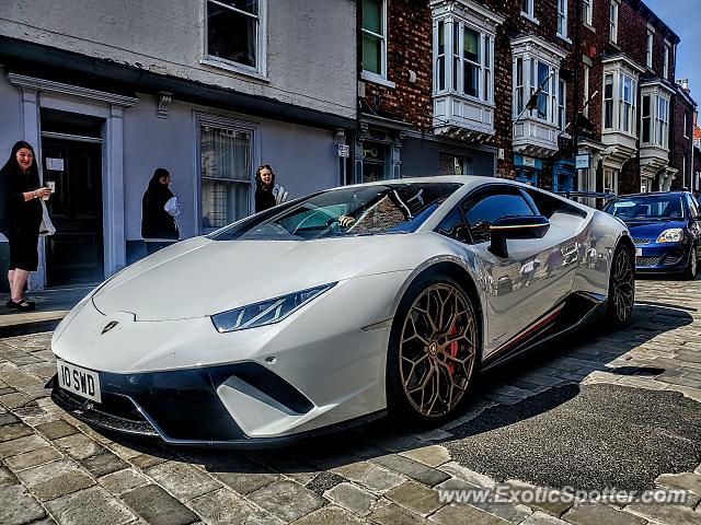 Lamborghini Huracan spotted in Lincoln, United Kingdom