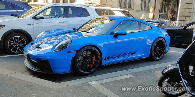 Porsche 911 GT3 spotted in Zurich, Switzerland