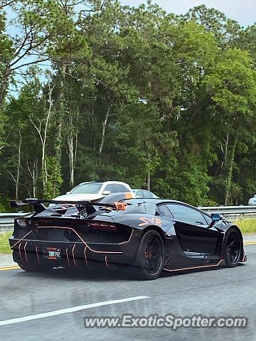 Lamborghini Aventador spotted in Jacksonville, Florida