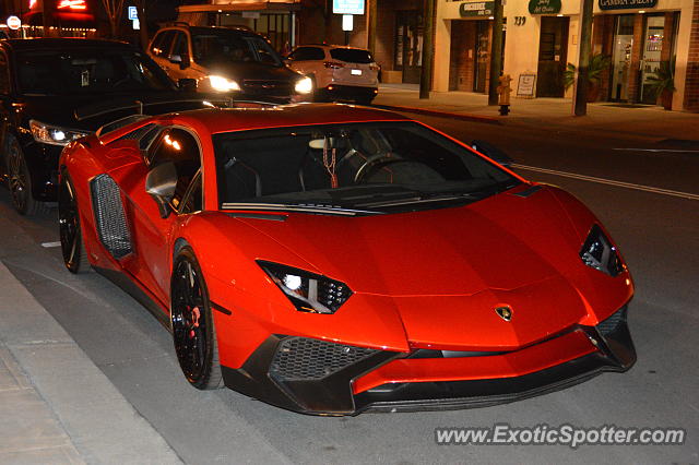 Lamborghini Aventador spotted in Pleasanton, California
