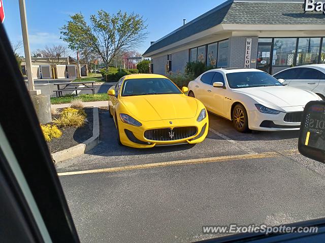 Maserati GranTurismo spotted in Toms River, New Jersey