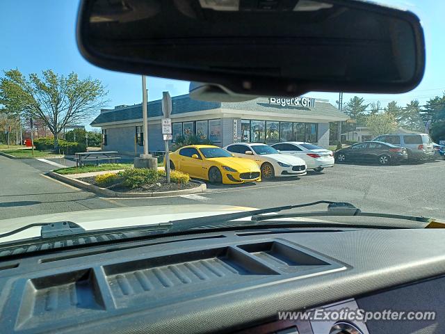 Maserati GranTurismo spotted in Toms river, New Jersey