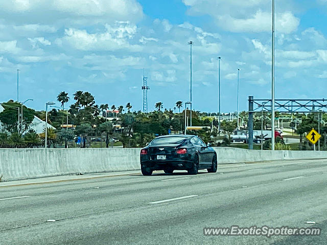 Bentley Continental spotted in Miami, Florida