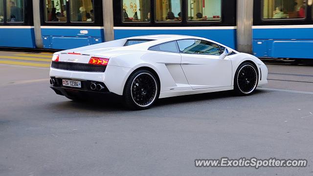 Lamborghini Gallardo spotted in Zürich, Switzerland