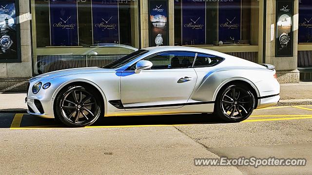 Bentley Continental spotted in Zürich, Switzerland
