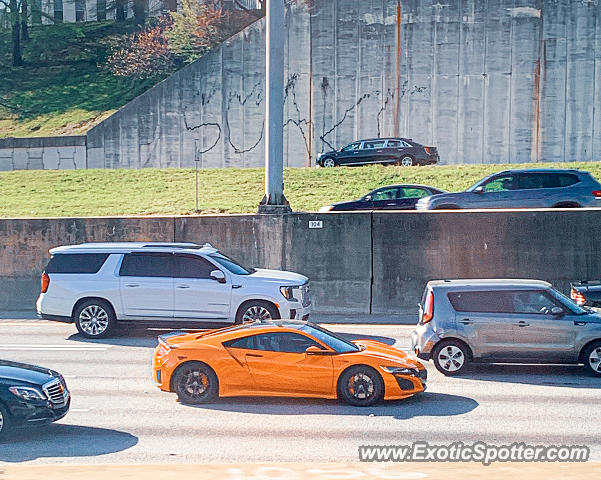 Acura NSX spotted in Atlanta, Georgia