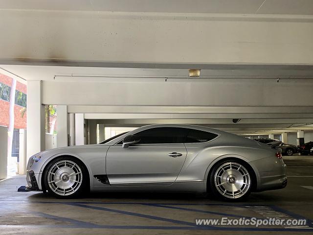 Bentley Continental spotted in Encino, California