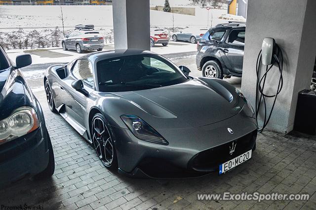 Maserati MC12 spotted in Karpacz, Poland