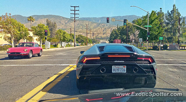Lamborghini Huracan spotted in San Bernardino, California