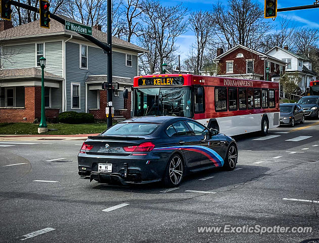 BMW M6 spotted in Bloomington, Indiana