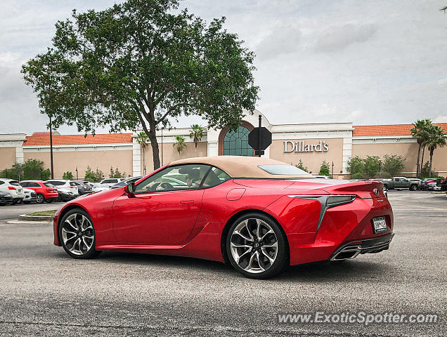 Lexus LC 500 spotted in Jacksonville, Florida