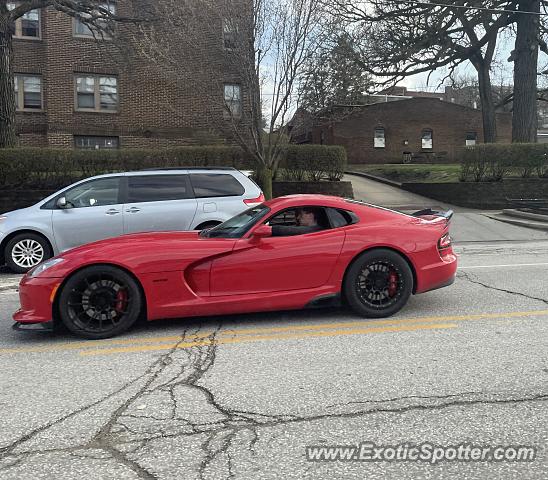 Dodge Viper spotted in Des Moines, Iowa