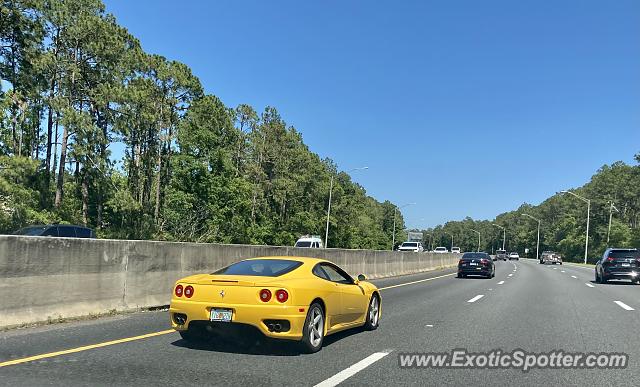 Ferrari 360 Modena spotted in Jacksonville, Florida
