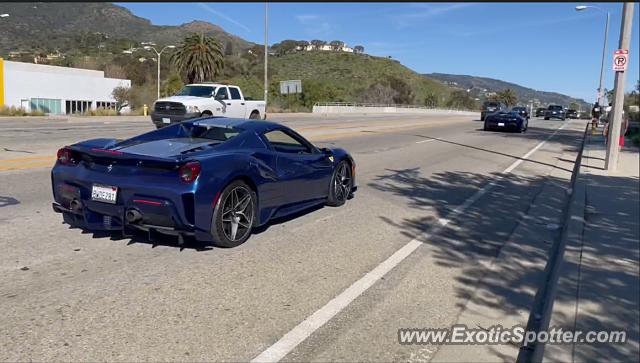 Ferrari SF90 Stradale spotted in Malibu, California