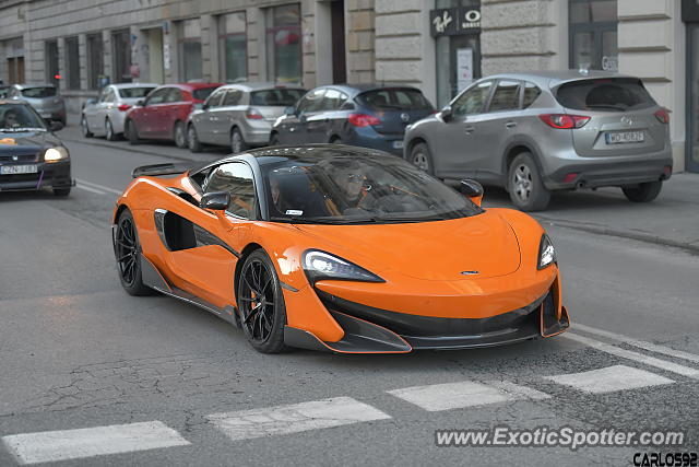 Mclaren 600LT spotted in Warsaw, Poland