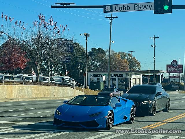 Lamborghini Huracan spotted in Marietta, Georgia