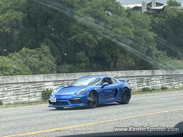 Porsche Cayman GT4 spotted in Austin, Texas