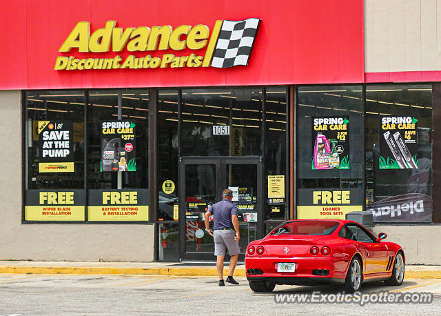 Ferrari 550 spotted in Jacksonville, Florida