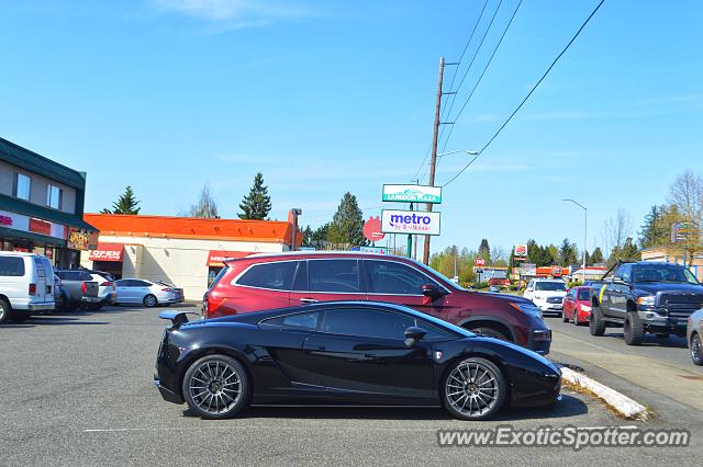 Lamborghini Gallardo spotted in Kent, Washington