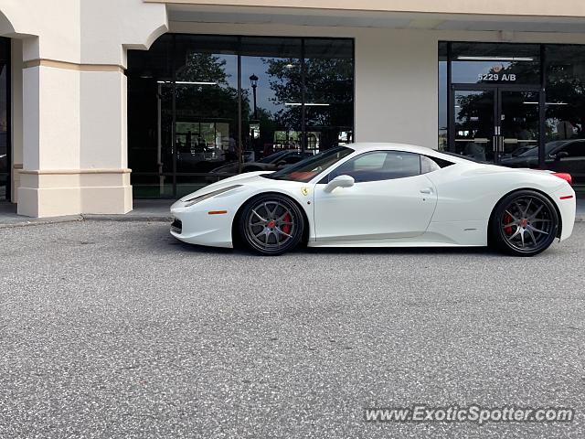 Ferrari 458 Italia spotted in Orlando, Florida
