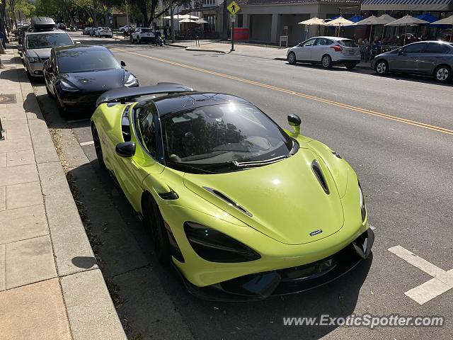 Mclaren 765LT spotted in Pleasanton, California