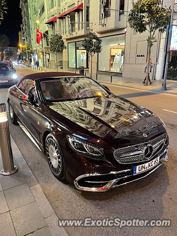 Mercedes Maybach spotted in Istanbul, Turkey