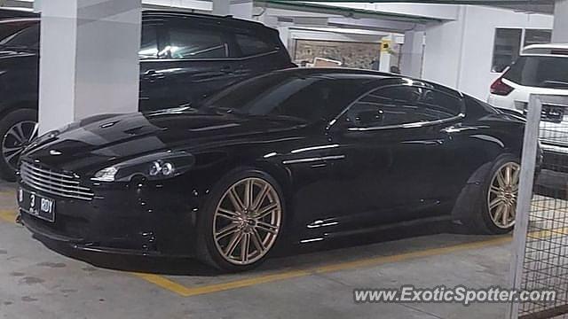 Aston Martin DBS spotted in Jakarta, Indonesia