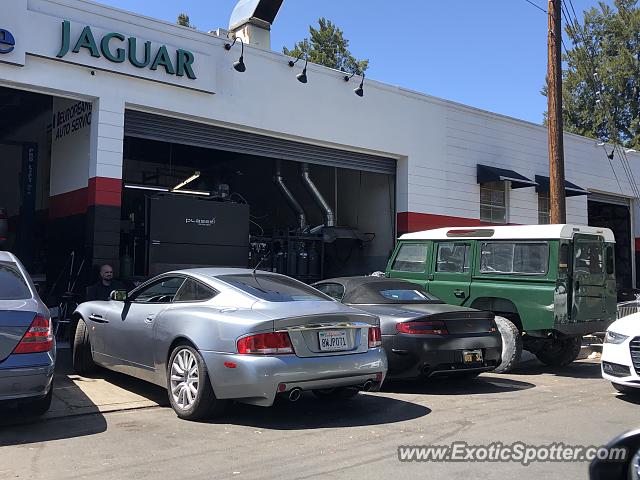 Aston Martin Vanquish spotted in Reseda, California
