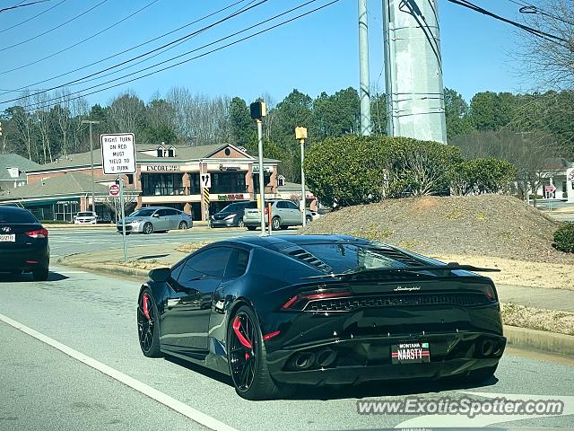 Lamborghini Huracan spotted in Marietta, Georgia