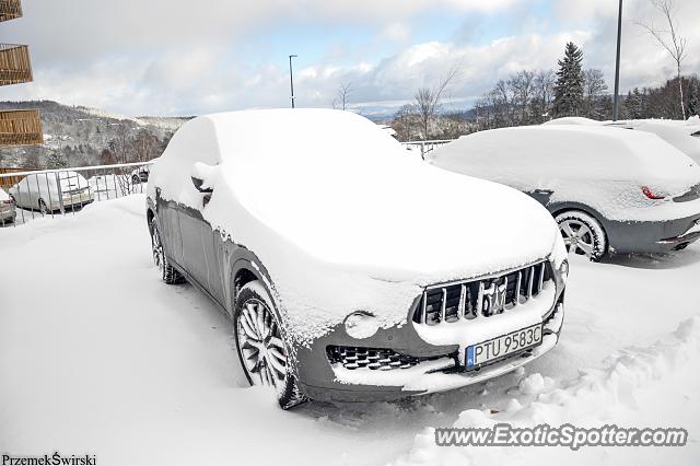 Maserati Levante spotted in Szklarska Poręba, Poland