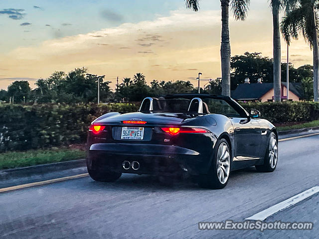 Jaguar F-Type spotted in Homestead, Florida