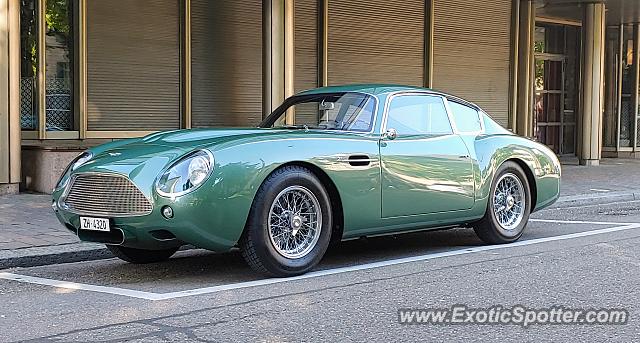 Aston Martin Zagato spotted in Zurich, Switzerland