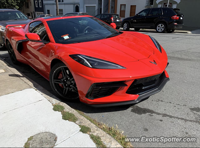 Chevrolet Corvette Z06 spotted in San Francisco, California