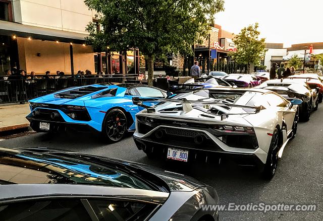Lamborghini Aventador spotted in Charlotte, North Carolina