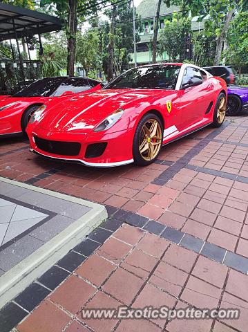 Ferrari 599GTB spotted in Semarang, Indonesia