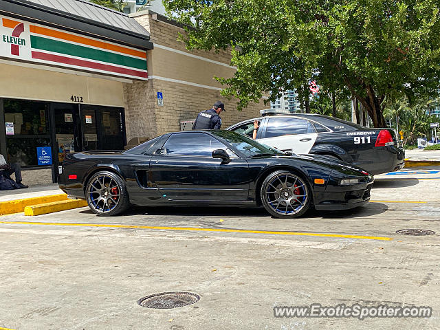 Acura NSX spotted in Sunny Isles, Florida