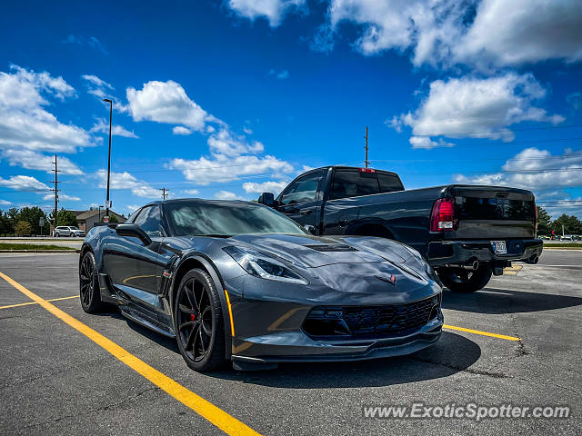 Chevrolet Corvette Z06 spotted in Franklin, Indiana