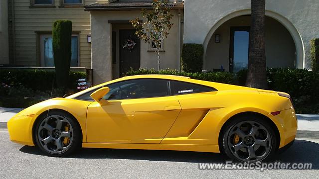 Lamborghini Gallardo spotted in Rancho Cucamonga, California