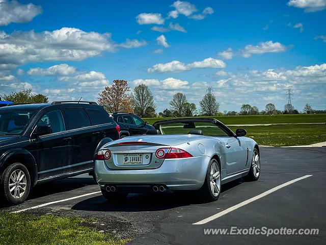 Jaguar XKR spotted in Franklin, Indiana